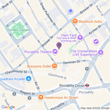 Piccadilly Theatre Beliggenhet