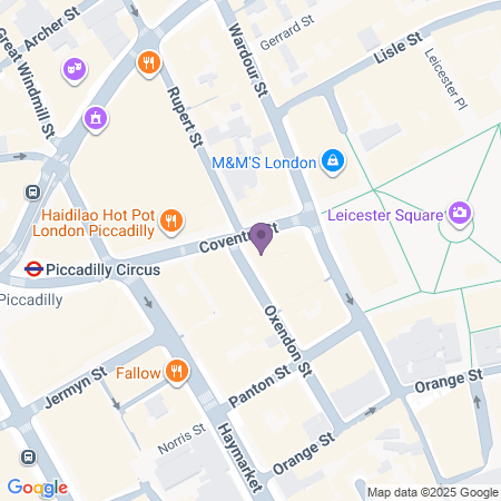 Prince of Wales Theatre Beliggenhet