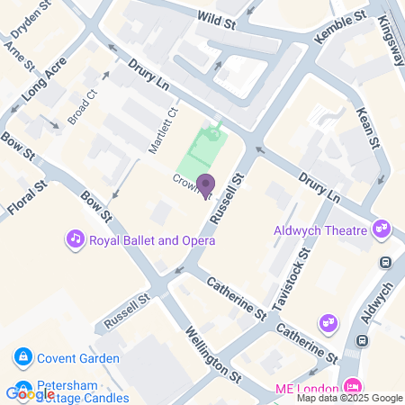 Fortune Theatre Beliggenhet