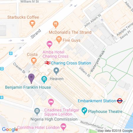 Charing Cross Theatre Beliggenhet