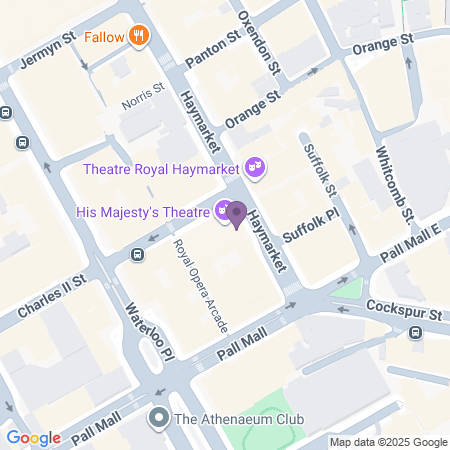 His Majesty's Theatre Beliggenhet