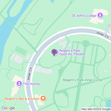 Regent's Park Open Air Theatre Beliggenhet